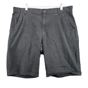Dickies Mens Work Shorts Black Size 36 Chino Slash Pockets Cotton